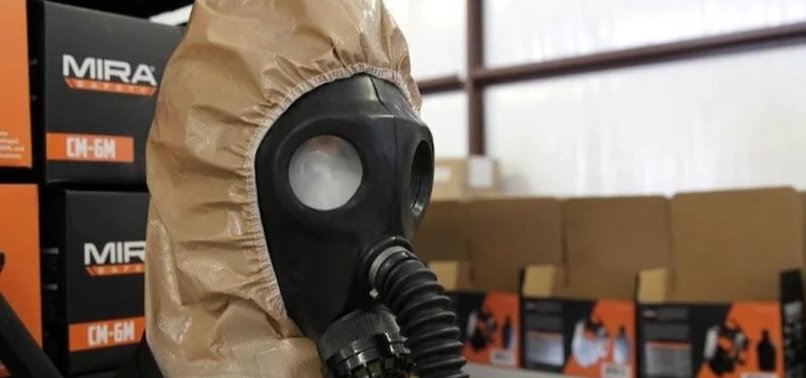 U.S. PROVIDING UKRAINE WITH PROTECTIVE CHEMICAL WEAPONS GEAR