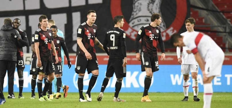 BAYERN MADE TO SWEAT FOR 3-1 WIN AT STUTTGART