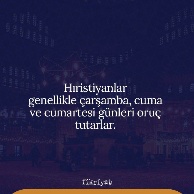 Oruç ibadetinin tarihi seyri