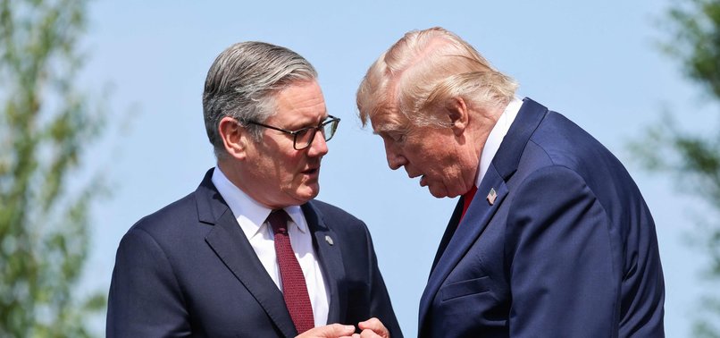 TRUMP SAYS UK PREMIER STARMER WILL RESIGN