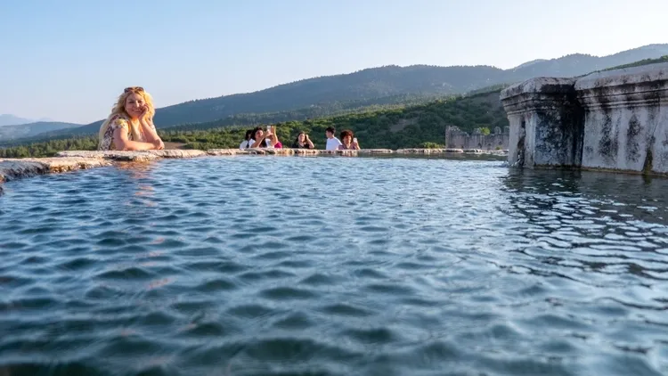 Kibyras restored ancient fountain offers unique architectural glimpse