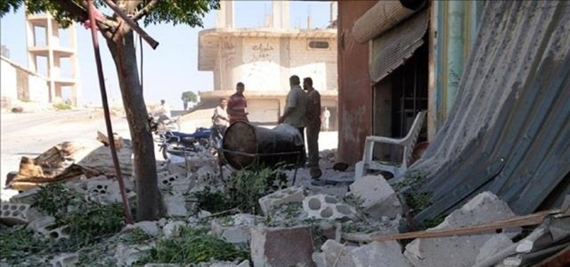 REGIME AIRSTRIKES KILL 4 CIVILIANS IN SYRIAN VILLAGE