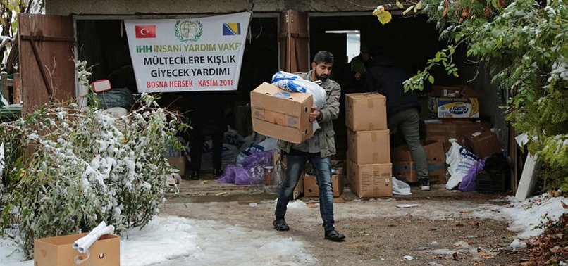 TURKISH NGO DISTRIBUTES CLOTHES IN BOSNIA-HERZEGOVINA