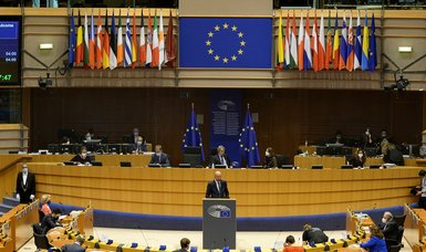 EU Parliament leaders call for sanctions on Russia if it invades Ukraine