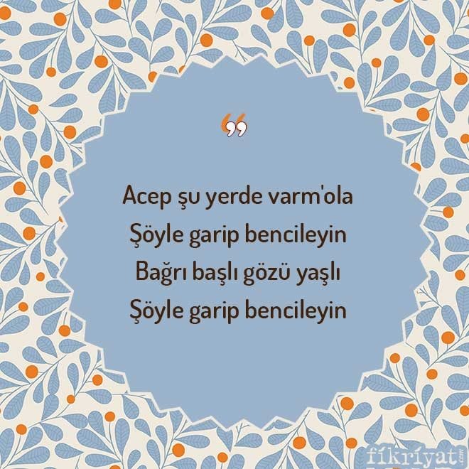 ŞÖYLE GARİP BENCİLEYİN