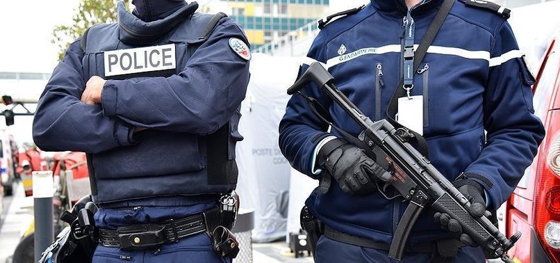 FRENCH POLICE BLOCK PYD/PKK DEMONSTRATION IN PARIS