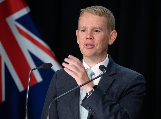 Chris Hipkins sworn in as New Zealand's prime minister