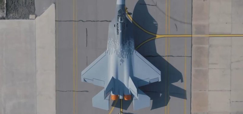 The new design of Türkiye's indigenous combat aircraft KAAN