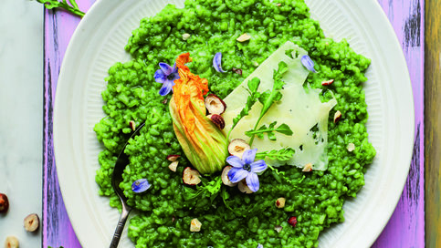 Ege Otlu Yeşil Risotto