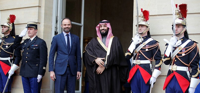 SAUDI ARABIAS SALMAN IN FRANCE AMID ANGER FROM RIGHTS GROUPS OVER YEMEN