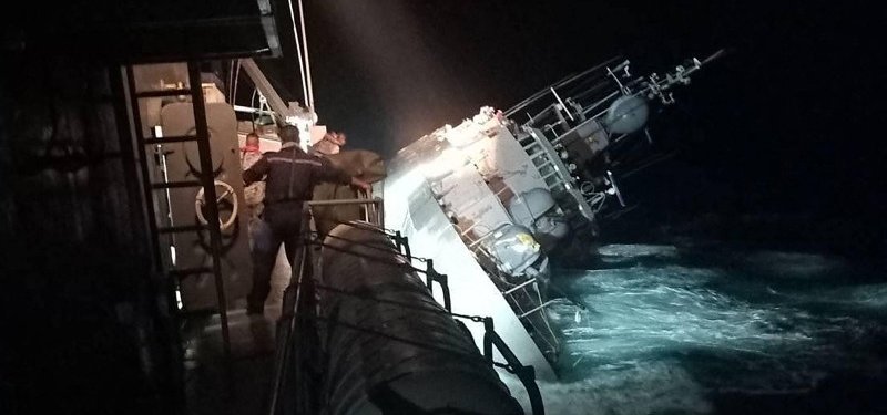 31 crew members missing after Thai warship sinks