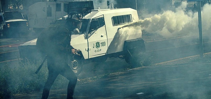 200 ARRESTED, DOZENS INJURED IN CHILE PROTESTS