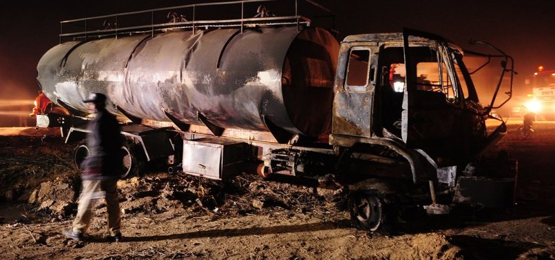 16 KILLED AS TANKER TRUCK COLLIDES WITH BUS IN IRAN