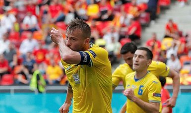 Ukraine get 1st win after beating North Macedonia 2-1 at Euro 2020