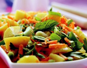 Havuçlu Patates Salatası