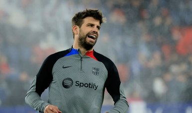 Barcelona star Pique red carded in his last ever match