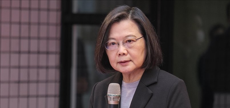 ‘PEACE ONLY OPTION,’ SAYS TAIWAN’S OUTGOING PRESIDENT TSAI ON CROSS-STRAIT RELATIONS