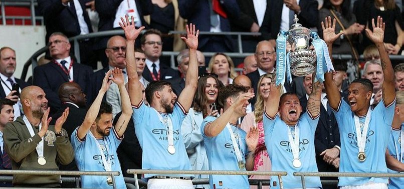 MAN CITY EDGE CLOSER TO TREBLE AFTER FA CUP FINAL WIN OVER MAN UTD