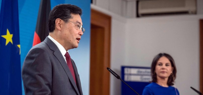 CHINESE FOREIGN MINISTER GANG: UKRAINE ISSUE SHOULD NOT BE ROMANTICIZED