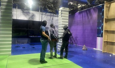Armed men enter television channel in Ecuador during live broadcast