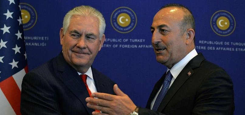 TURKISH FM TALKS TO HIS US COUNTERPART ON PHONE