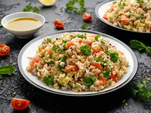 Bulgurlu Yaz Salatası