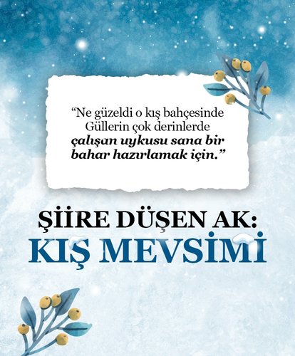 Şiire Düşen Ak: Kış Mevsimi