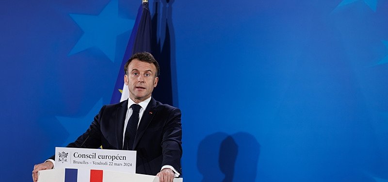 Macron warns that forced Rafah population transfer could be 'war crime'