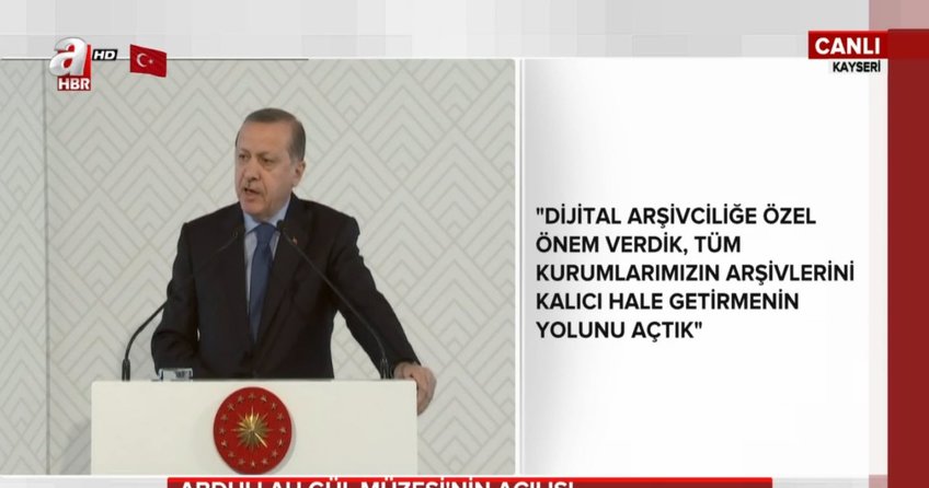 Cumhurbaşkanı Erdoğan Kayseri’de konuşu