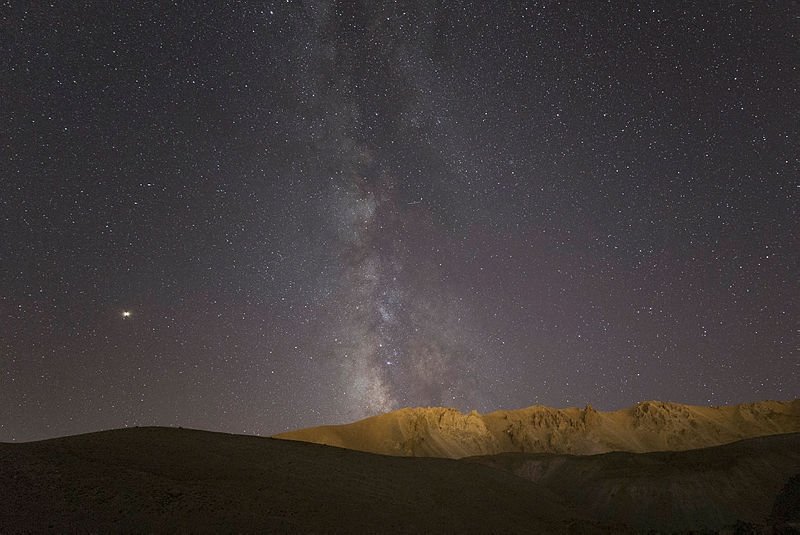 Erciyes’te samanyolu
