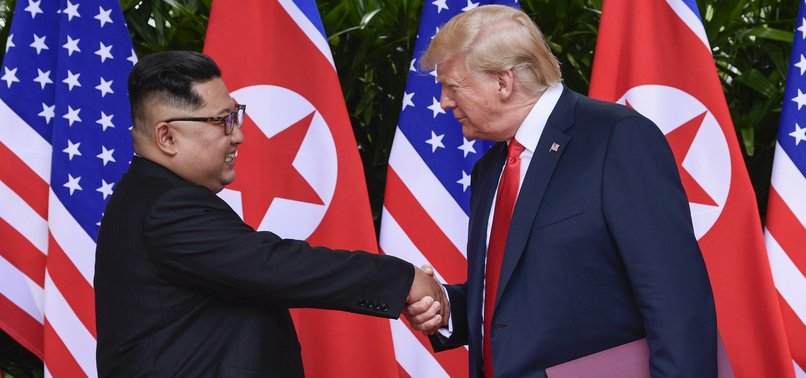 TRUMP ON KIM: TOUGH TALK ... AND THEN WE FELL IN LOVE