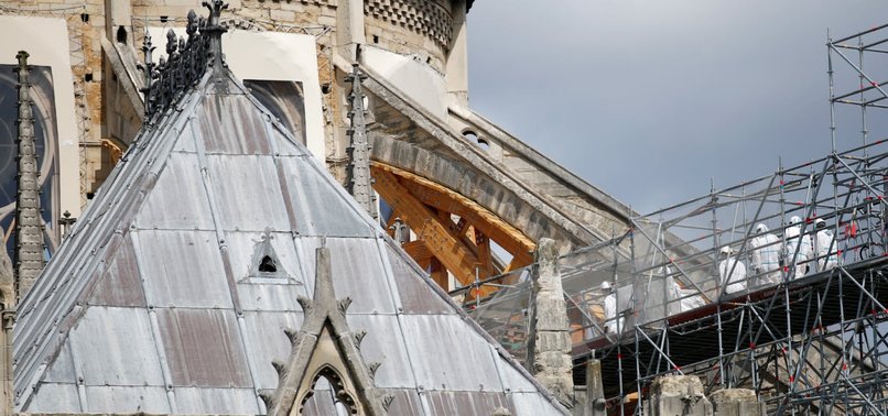 NOTRE-DAME WORKS RESUME IN PARIS AFTER LEAD SCARE