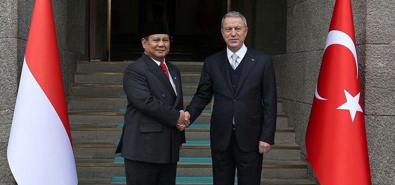 TURKISH DEFENSE CHIEF RECEIVES INDONESIAN COUNTERPART