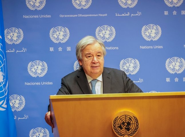 UN chief voices concern about risk of escalation beyond Gaza Strip
