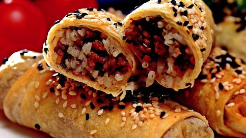 Pirinçli Kıymalı Börek