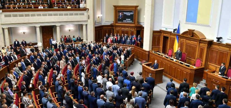 UKRAINES PARLIAMENT EXTENDS MARTIAL LAW AND MOBILIZATION FOR 90 DAYS