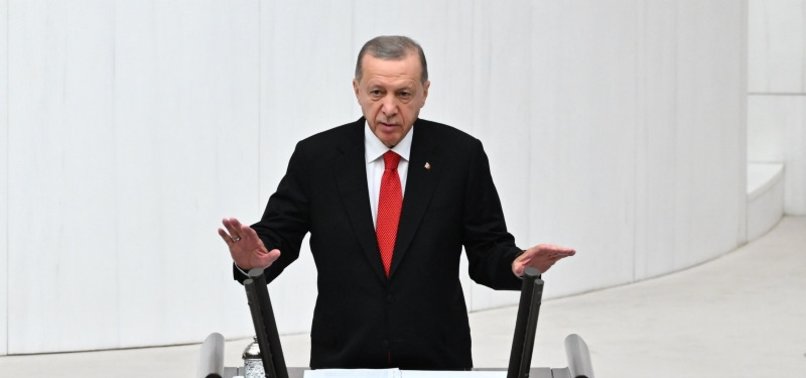 PRESIDENT ERDOĞAN ADDRESSES THE GENERAL ASSEMBLY OF THE PARLIAMENT