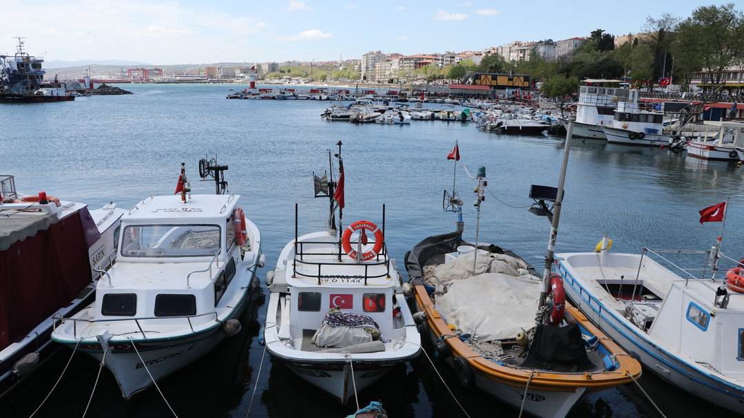 POYRAZ NEDENİYLE BALIKÇILAR DENİZE AÇILAMIYOR