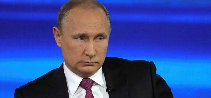 PUTIN SAYS PROPOSED NEW US SANCTIONS RESULT OF INTERNAL POLITICS IN US