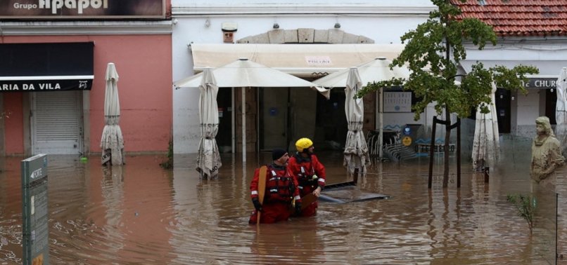 RECORD-BREAKING RAINFALL LEAVES PARTS OF PORTUGAL IN ‘CATASTROPHIC STATE’