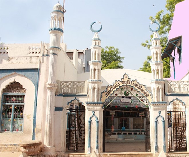 Kazimar Büyük Camii / Madurai, Hindistan