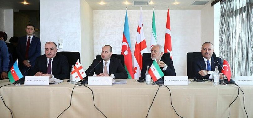 IRAN, TURKEY, GEORGIA, AZERBAIJAN HOLD MEETING IN BAKU