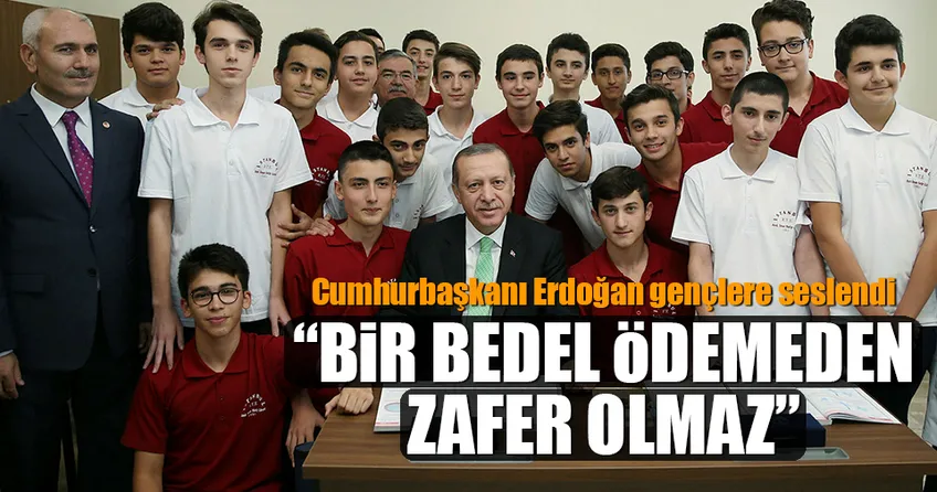 Bir bedel ödemeden zafer kazanılmaz