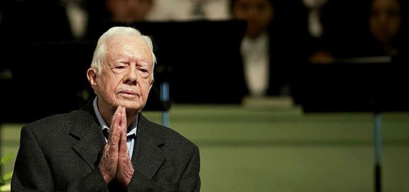 JIMMY CARTER HOSPITALIZED AFTER FALL AT GEORGIA HOME