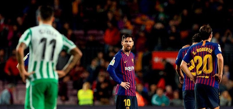 BARCELONA LOSES 4-3 TO BETIS DESPITE 2 GOALS BY MESSI