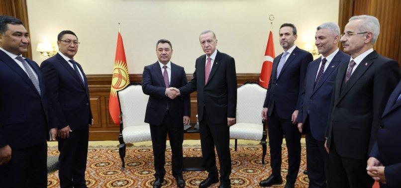 ERDOĞAN MEETS LEADERS OF TURKIC STATES IN KAZAKHSTANS CAPITAL ASTANA
