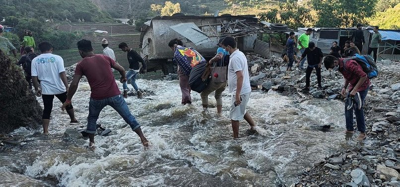 FLOODS, LANDSLIDES CLAIMS MORE THAN 160 LIVE IN NEPAL AND INDIA