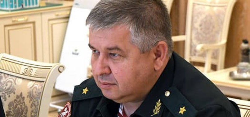 RUSSIAN NATIONAL GUARD GENERAL ACCUSED OF TAKING LARGE BRIBES
