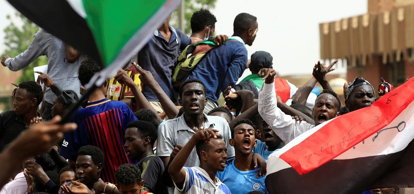 SUDANESE HOLD MASS MARCHES TO PROTEST ARMY RULE