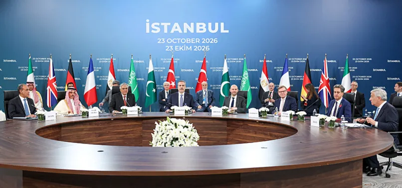 Address Istanbul R4+E3 foreign ministers meeting begins in Istanbul with Italys ...